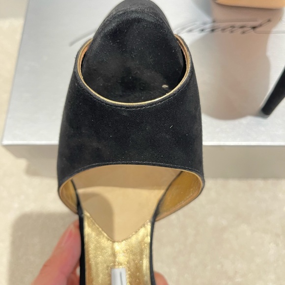 Brian Atwood platform open toe heels - Picture 7 of 10